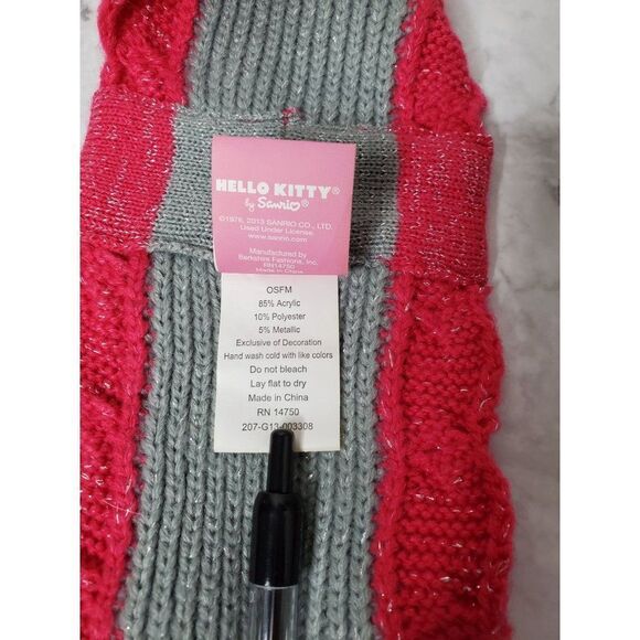Hello Kitty Shimmer Knit Headband Winter Earwarmer - Picture 3 of 3